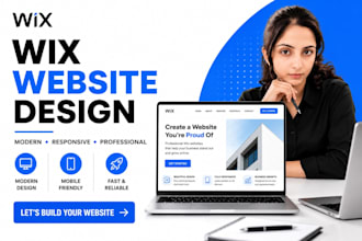 build wix website design, redesign wix website