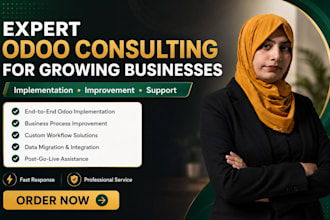 provide odoo implementation and odoo support for your business