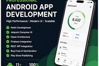 develop a modern mobile app