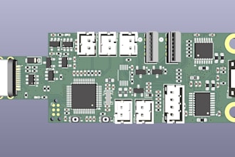 design esp32, stm32, nrf, atmel pcb, schematic and embedded hardware