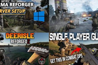 custom arma reforger dedicated server installation, arma reforger server setup