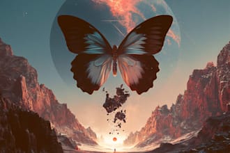 design album cover art or single artwork