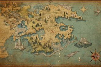 do fantasy map design