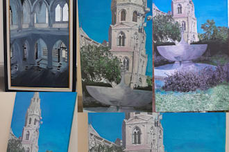 provide custom and ready made landscape paintings