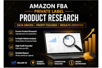 do amazon product research for fba private label