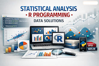 help in statistical analysis, r programming and data solutions