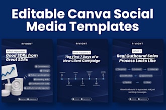 create editable canva social media templates