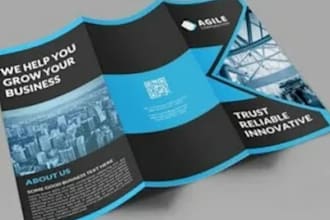 design a professional bifold brochure bifold brochure and booklet