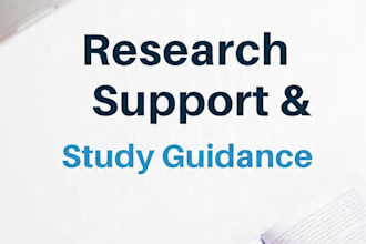 do provide research support and content creation