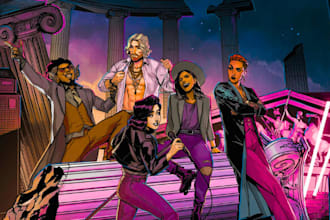 draw graphic novel and comic book illustration