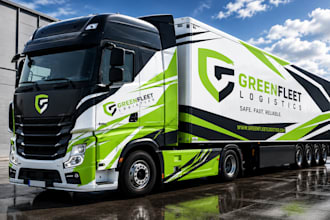design truck wrap, box truck, food truck wrap and commercial vehicle graphics