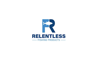 design fishing gear relentless products logo