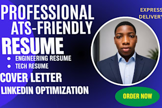 write, edit, update, format and design your professional resume or cv