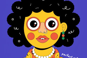 do a cartoon portrait of you, perfect gift
