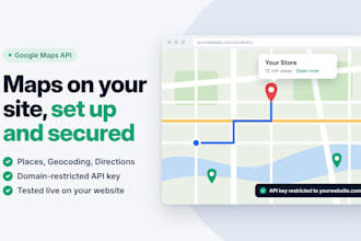 integrate and fix google maps API in your website