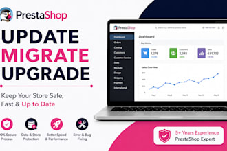 update migrate upgrade and fix your prestashop store