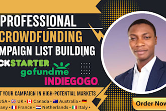 do crowdfunding backer list, donors list building kickstarter gofundme indiegogo