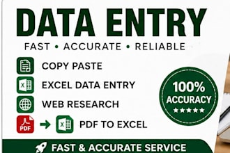 data entry and webresearch
