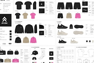 design fashion tech pack bag shoe tech pack clothing tech pack for production