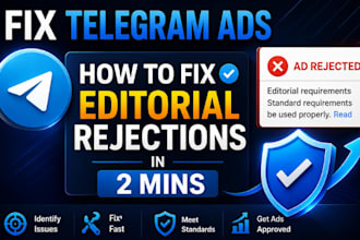 fix telegram ads, telegram destination, telegram ads error, telegram ads issues