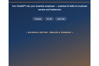 send you a complete ai and chatgpt for business training guide PDF