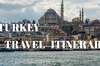 organize a complete travel guide