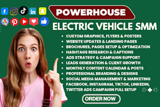 electric car vehicle website auto insurance solar battery ev chargers SMM leads