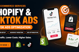 optimize shopify tiktok ads campaigns and set up tiktok marketing for more sales