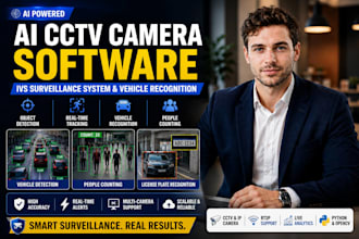 build ai cctv camera software, ivs surveillance system and vehicle recognition