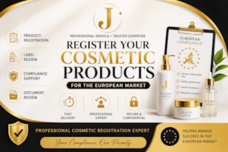 register your cosmetic products for the european market