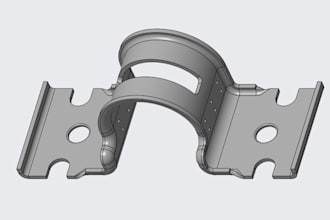 do 3d modeling by using creo parametrics or solidworks