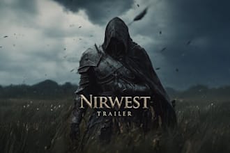 create cinematic ai book trailer for book sales novel trailer movie trailer
