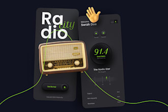 build a cross platform radio  podcast audio player app