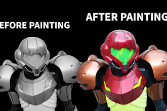 design print and paint your 3d wearable cosplay mask helmet armor and 3d props