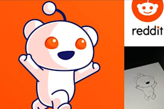 create new reddit account,grow karma,high comment karma,10k follower,reddit page