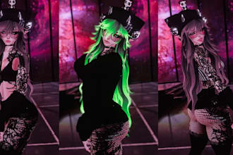 fix edit modify humanoid vrchat avatar booth gumroad jinxxy payhip vrc avatar