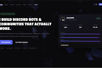 develop a custom discord bot using python