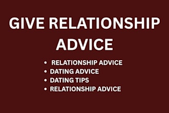 give relationship advice dating advice