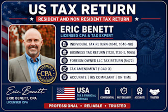 file US tax return, tax amendment, 1120, 1040, 5472 1065, us tax return