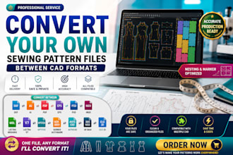 convert your own sewing pattern files between cad formats