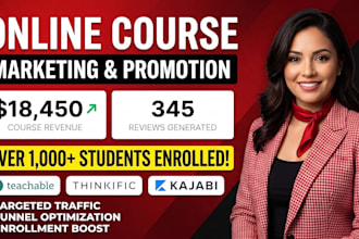 promote udemy online course, increase enrollments and course marketing