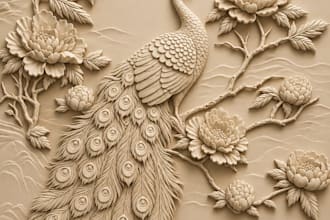 create cnc 3d wood carving stl files