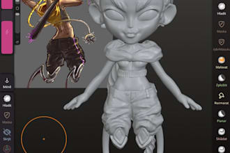 create a custom doll 3d model