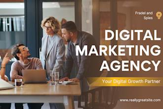 design digital marketing agency pitch deck adtech startup investor funding deck