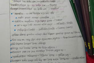 write your text in beautiful bangla and english handwriting