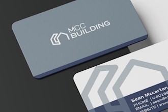 design a modern and professional business card