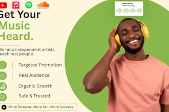 do usa uk amazon music apple music soundcloud music spotify music promotion