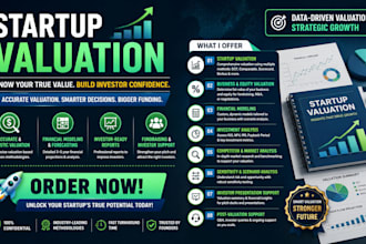 do startup valuation and professional business valuation