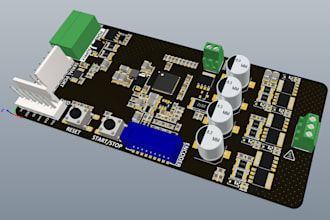 design esp32 stm32 iot device and battery powered pcb hardware