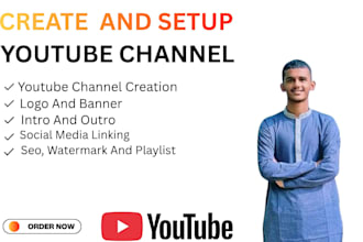 set up and optimize your youtube channel